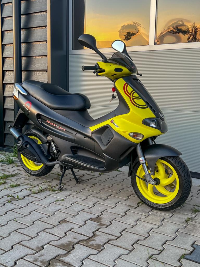 Gilera Runner 50cc SP pro 6100km, Fietsen en Brommers, Ophalen, Tweetakt, Maximaal 45 km/u, Zo goed als nieuw