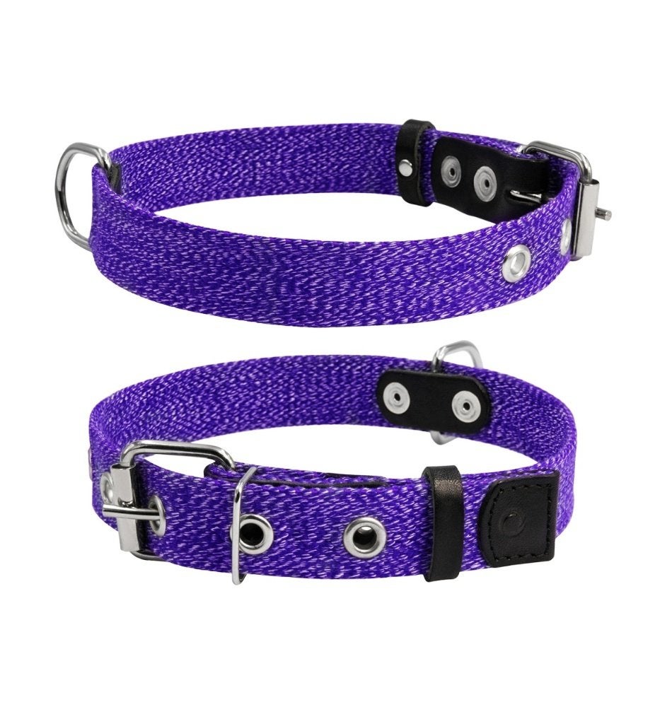 WAUDOG Canvas Halsband Paars S Nekomtrek 31-41 cm OP=OP!!!, Ophalen of Verzenden, Nieuw