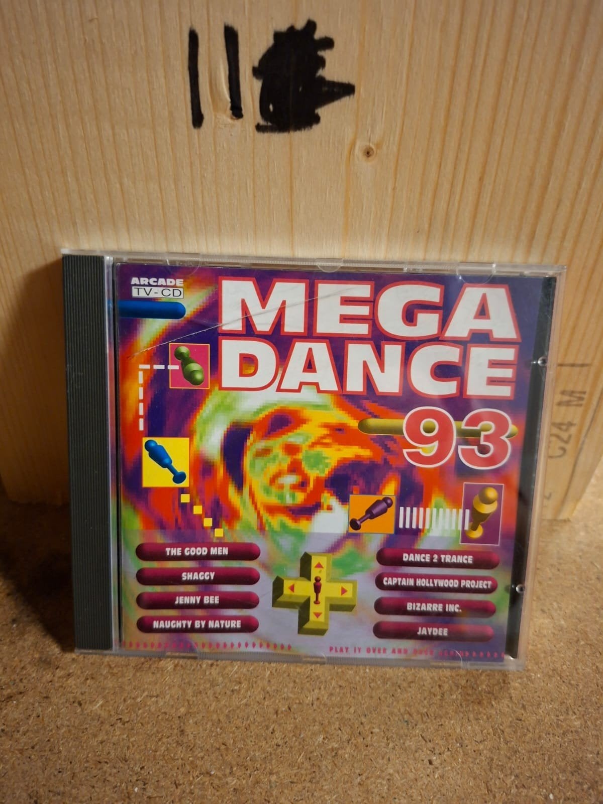 Mega Dance 93 - Diverse Artiesten (Arcade TV-CD), Ophalen of Verzenden, Gebruikt, Dance, Verzamelalbum