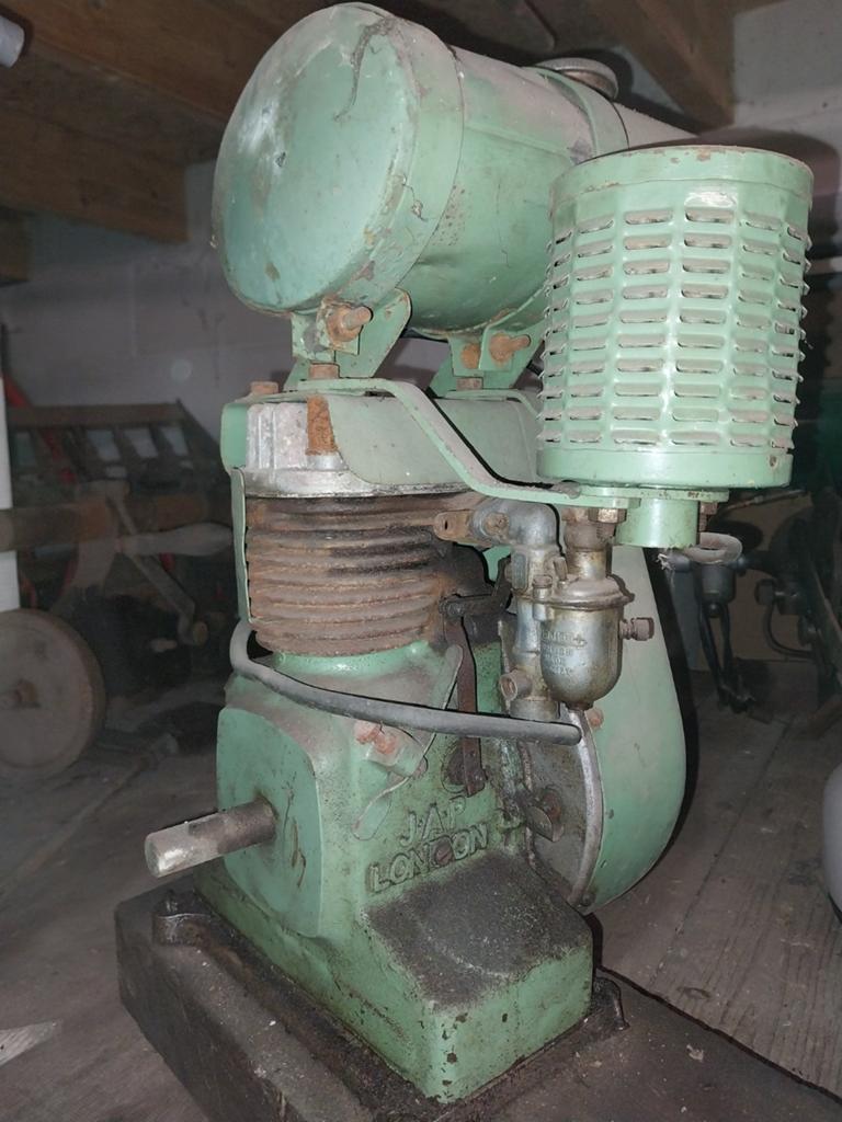 Gestationeerde motor, Ophalen, Benzinemotor