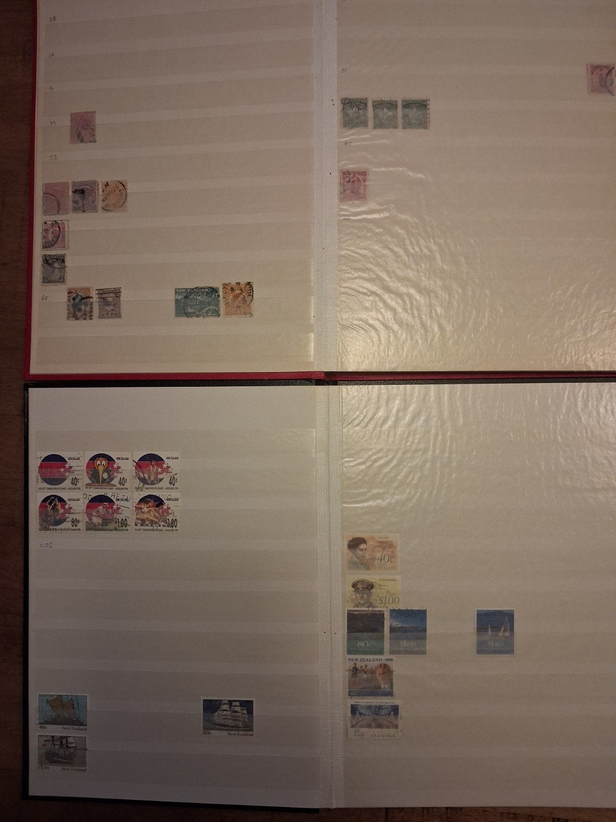 Verzameling Nieuw Zeeland, Postzegels en Munten, Postzegels | Volle albums en Verzamelingen, Ophalen, Buitenland