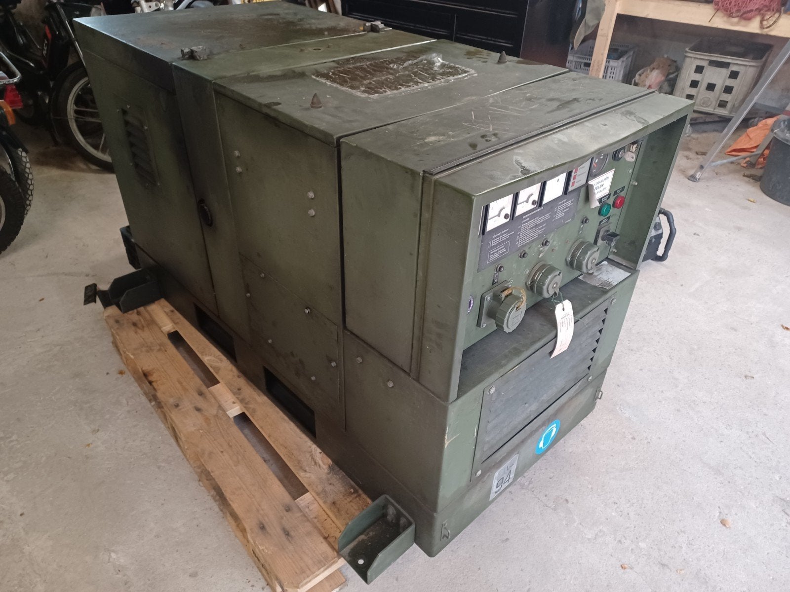 KIRSCH Aggregaat 230v 3.75kva hatz, Doe-het-zelf en Verbouw, Aggregaten, Ophalen, Gebruikt, KIRSCH, 230v