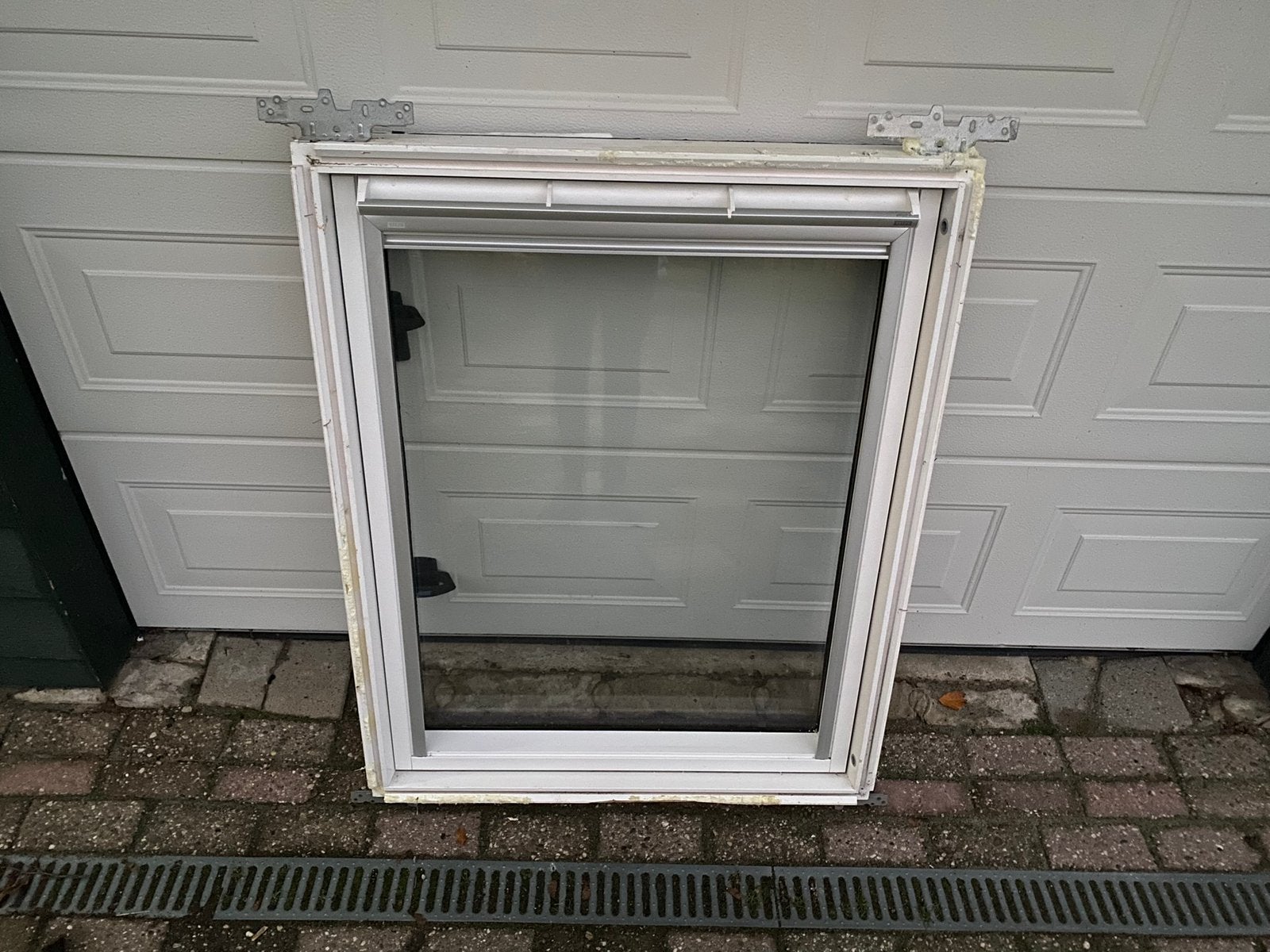 2x VELUX GGL SK08 Dakraam 114x140 HR++ Compleet Wit, Ophalen, 80 tot 120 cm, 120 tot 160 cm, Zo goed als nieuw