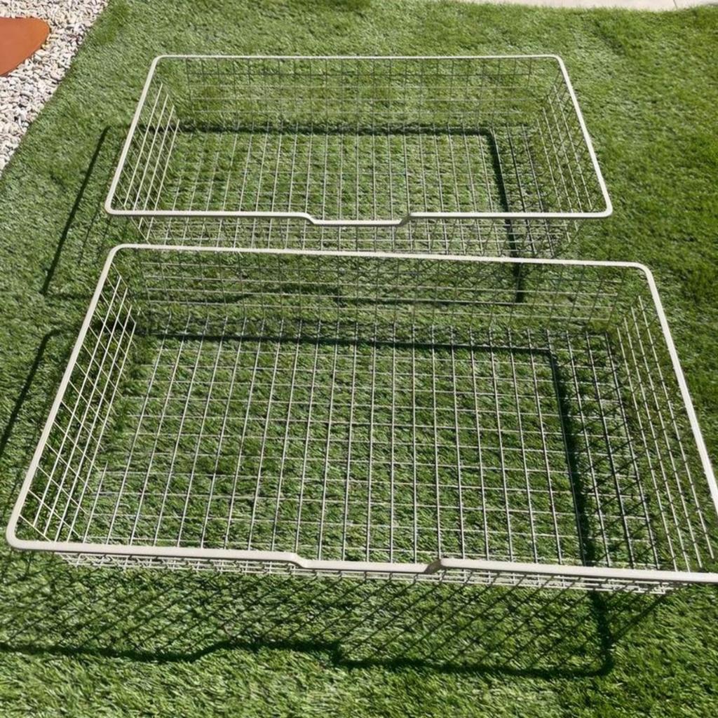 Beige Manden voor IKEA Pax kast (Komplement), Gebruikt, Minder dan 100 cm, Metaal, Met lade(s)