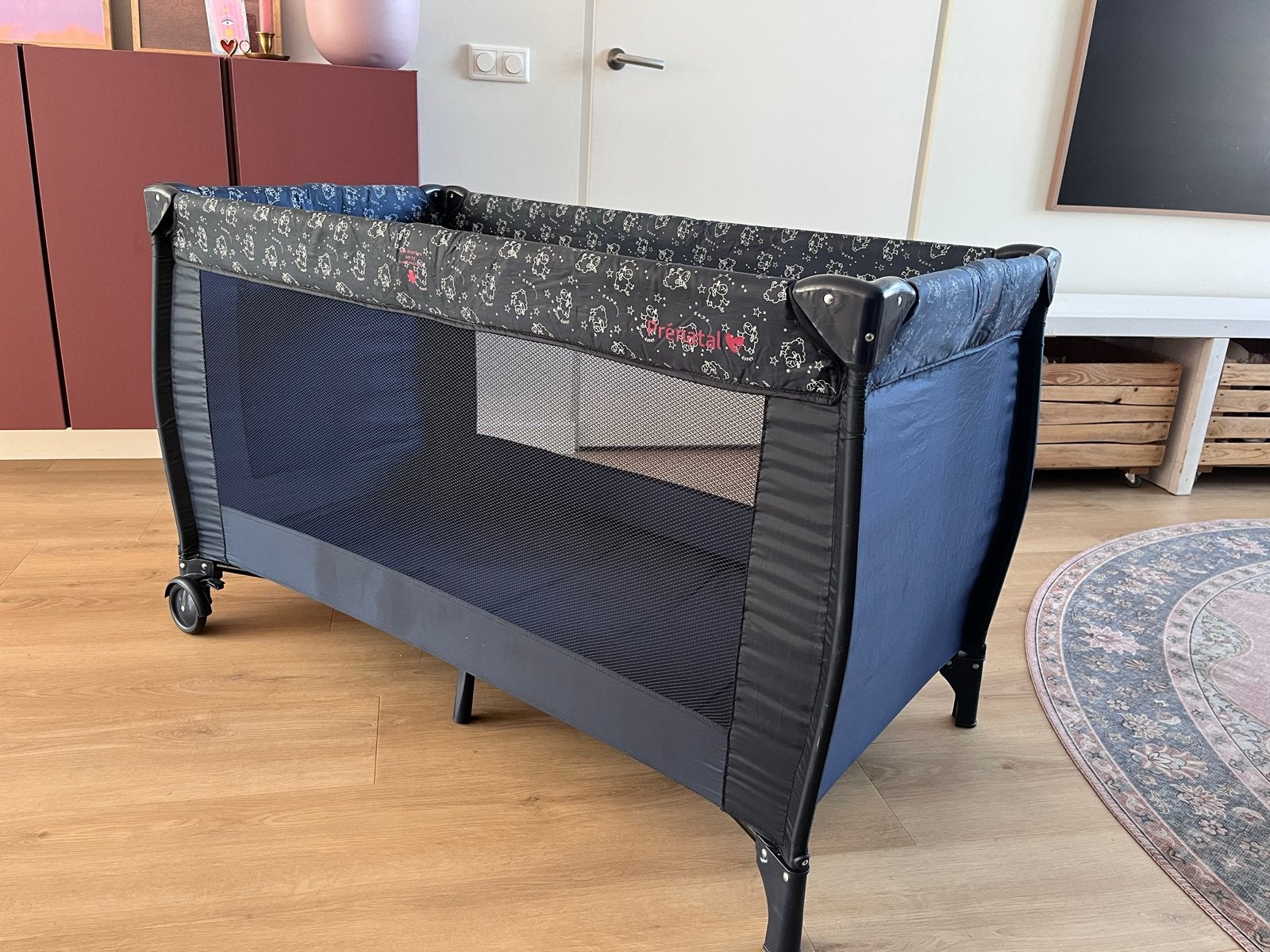 Net Prénatal Reisbedje - Compact en Handig, Kinderen en Baby's, Babywiegjes en Ledikanten, Ophalen, Zo goed als nieuw, Reisbedje