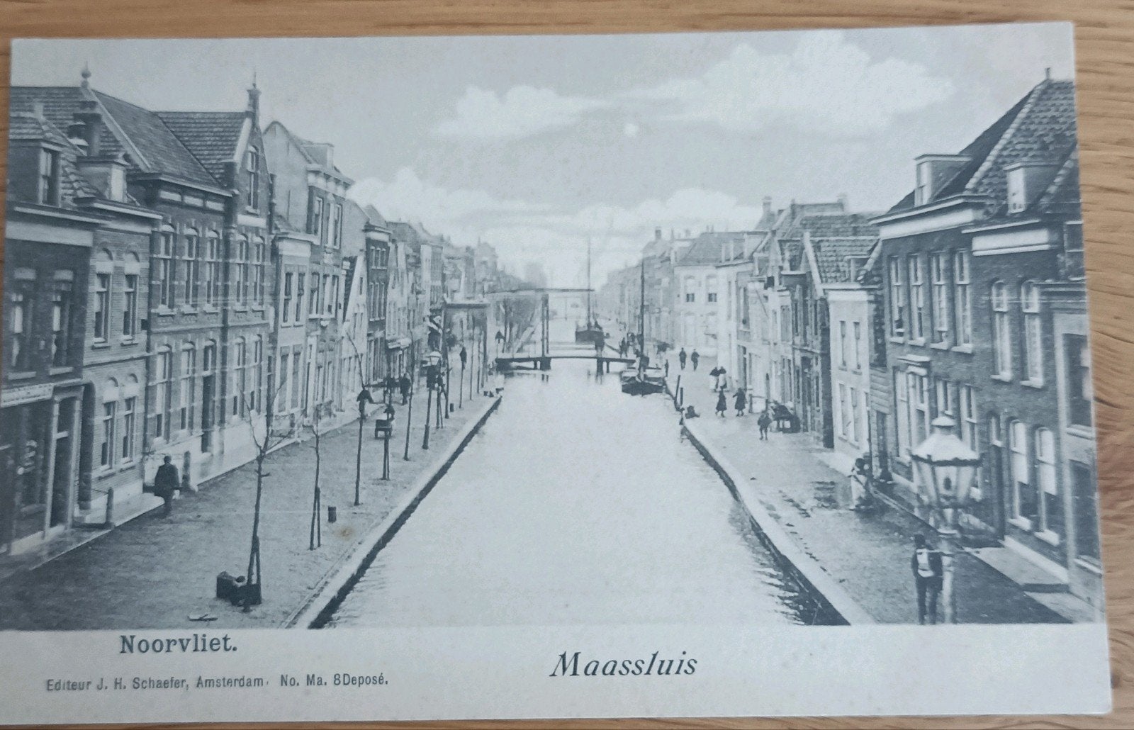 Ansichtkaart Maassluis Noorvliet, Ophalen of Verzenden, Voor 1920, Ongelopen, Zuid-Holland