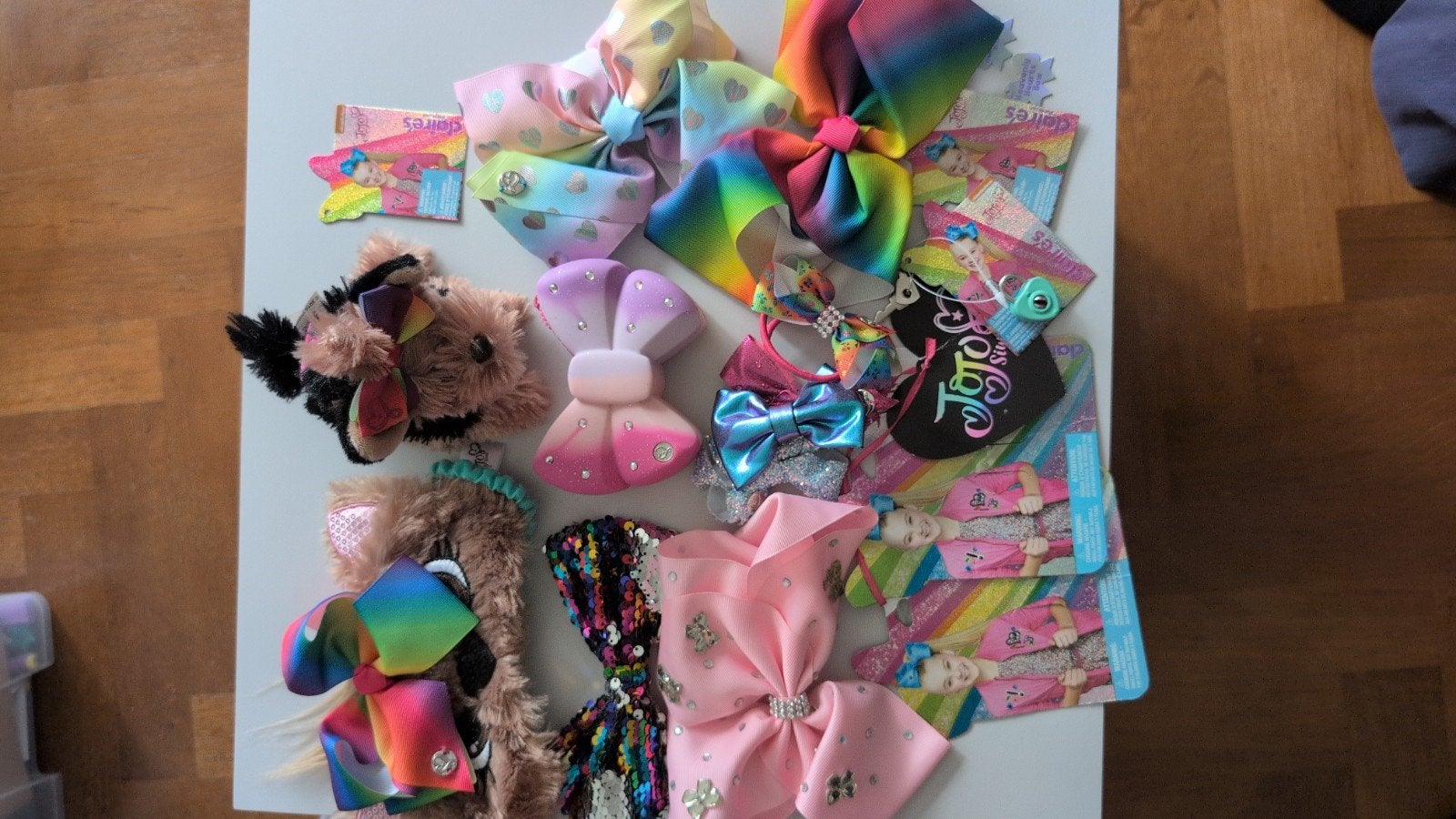 Grote collectie Jojo Siwa strikken en accessoires, Ophalen of Verzenden, Zo goed als nieuw
