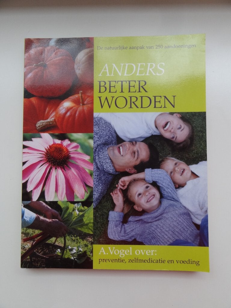 A835 Lifetime : Anders beter worden. A. Vogel, Boeken, Gezondheid, Dieet en Voeding, Ophalen of Verzenden, Zo goed als nieuw, Kruiden en Alternatief