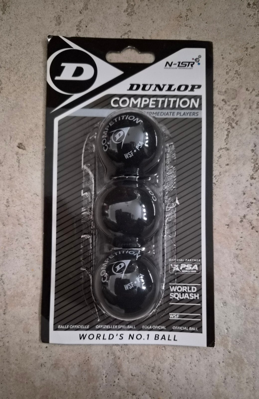 Dunlop squash balletjes 3 st., niet gebruikt, Ophalen of Verzenden, Nieuw
