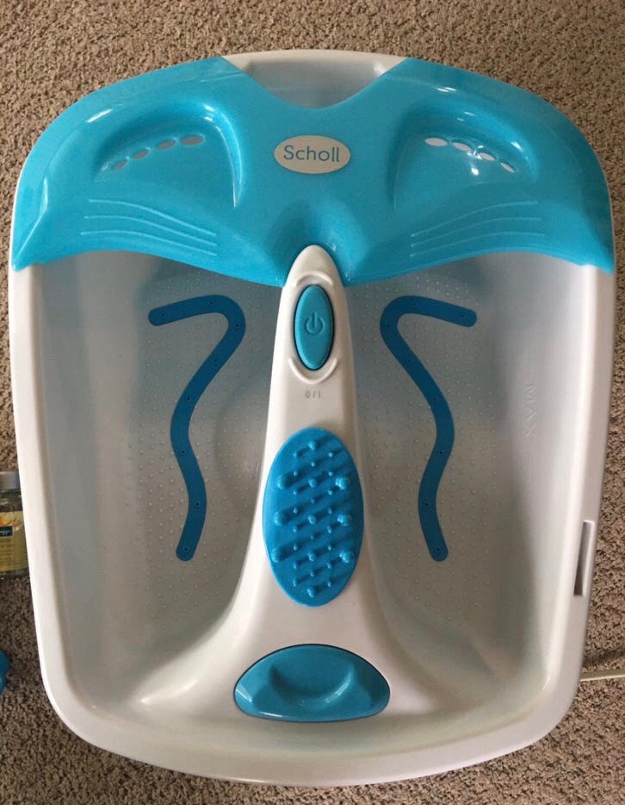SCHOLL VOETENBAD, Sport en Fitness, Massageproducten, Ophalen of Verzenden, Zo goed als nieuw, Apparaat