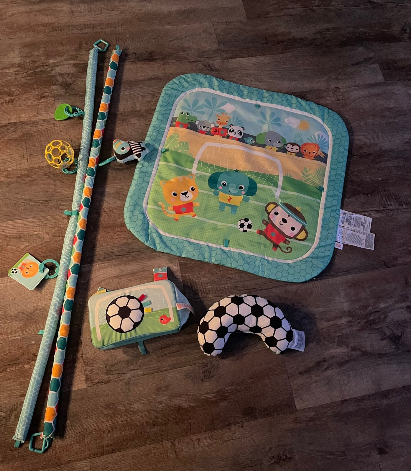 Baby activity gym grip & kick - Bright Starts, Ophalen, Zo goed als nieuw