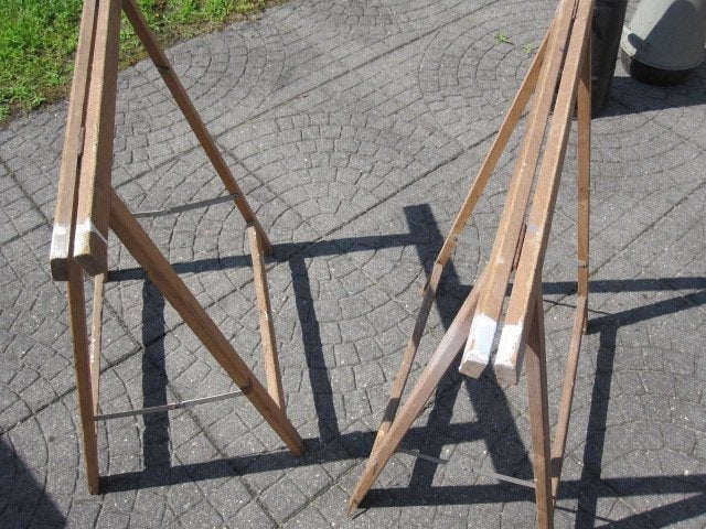 schraagjes 2 stuks, Ophalen, Gebruikt, Overige typen, Minder dan 2 meter