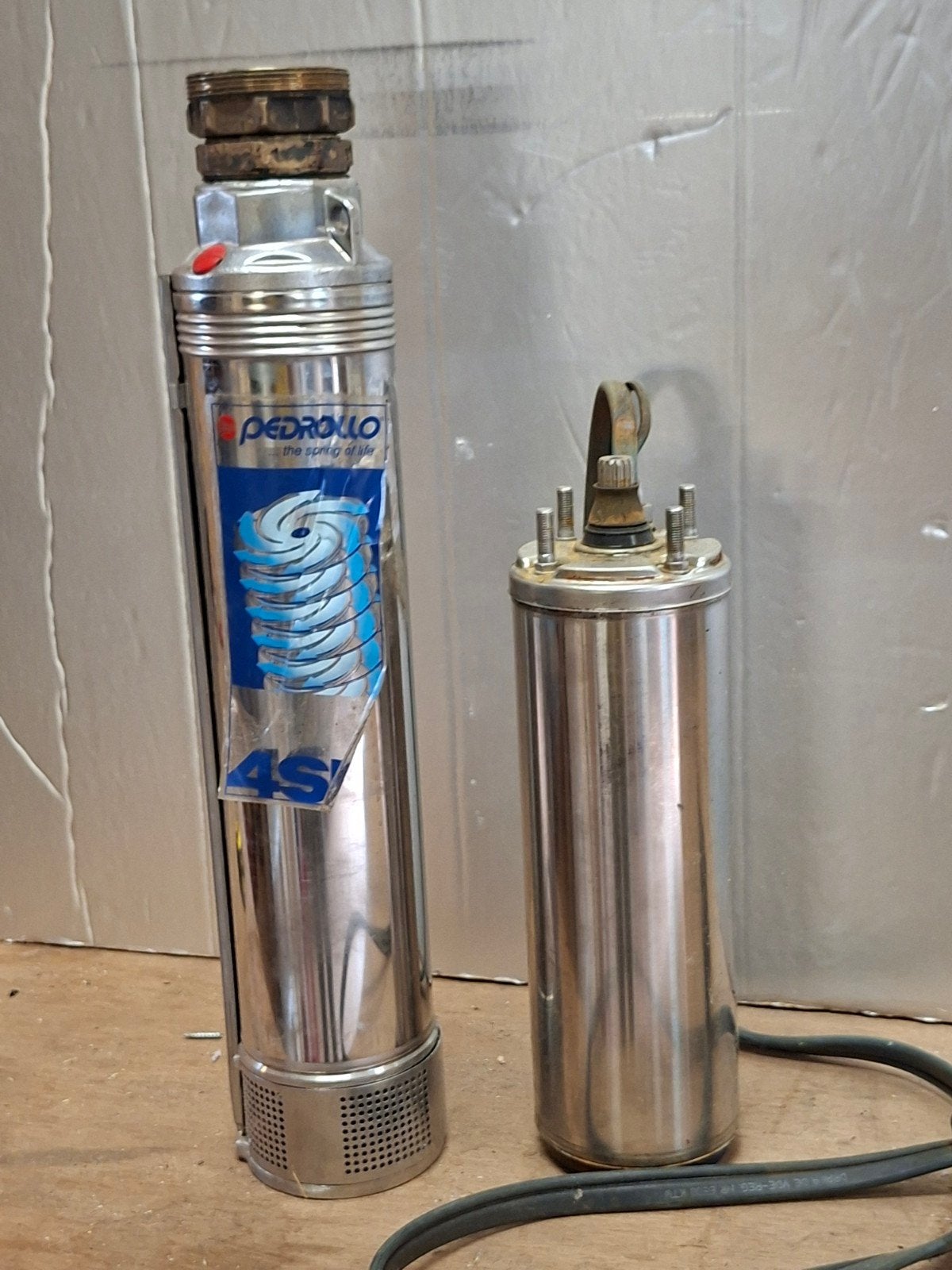 Pedrollo 4SR 6/9 dompelpomp met Franklin motor, Ophalen, Zo goed als nieuw, Elektrisch, Bronpomp