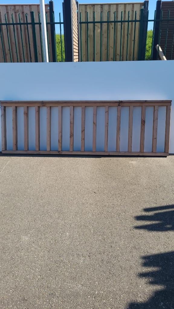 Douglas schuttingen ~73cm x 228.5cm, Ophalen, Minder dan 3 meter, Nieuw, Minder dan 1 meter