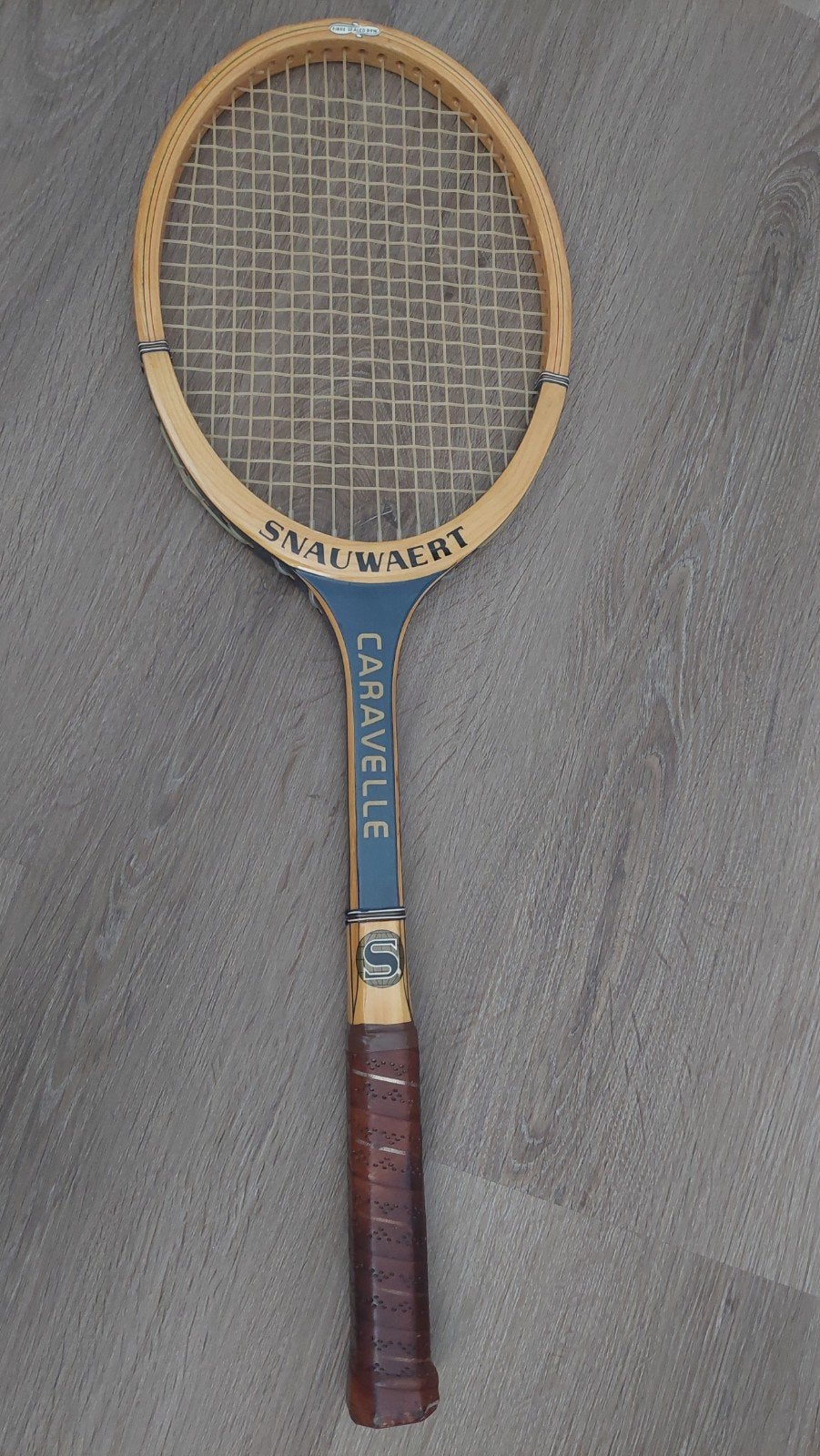 Vintage Snauwaert Caravelle Tennisracket, Ophalen of Verzenden, Racket, Overige merken