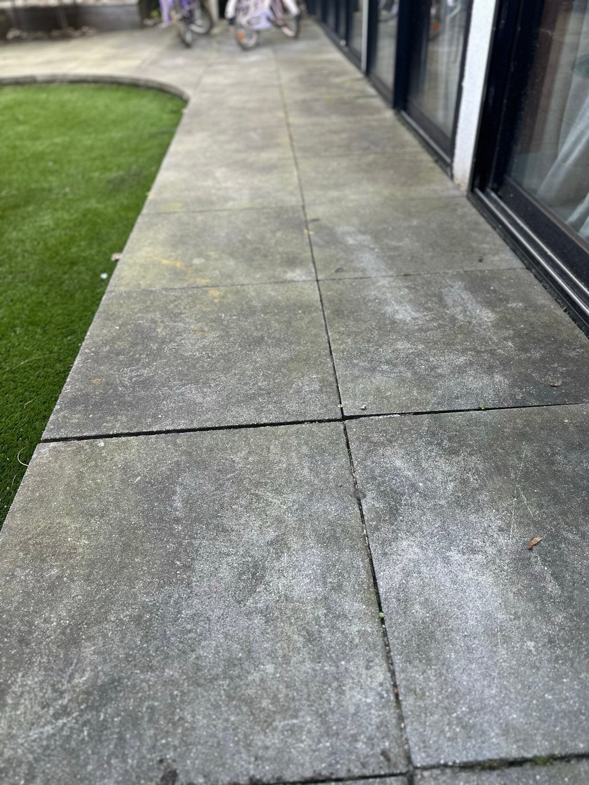 betonnen terrastegels - ong. 24m2 66 tegels, Tuin en Terras, Ophalen, Gebruikt, 10 m² of meer, Beton