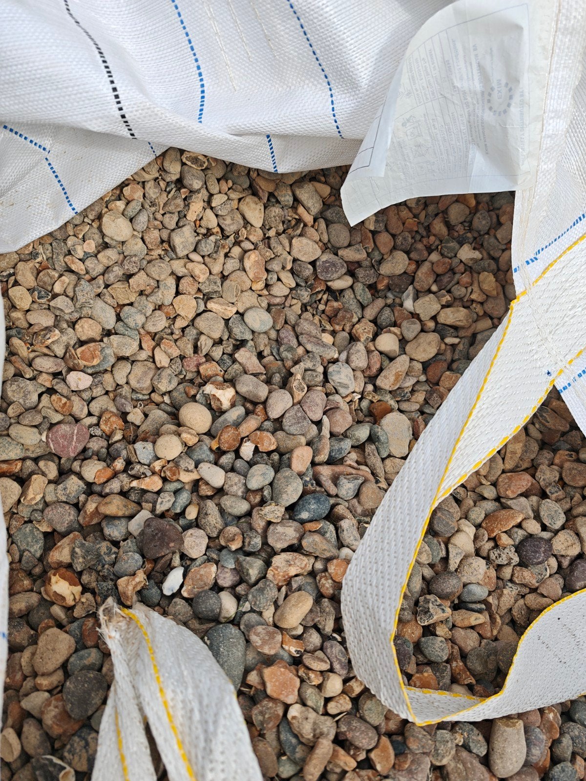 1/4 Big bag met siergrind/split - nieuw, Ophalen, Nieuw, Multi, Grind