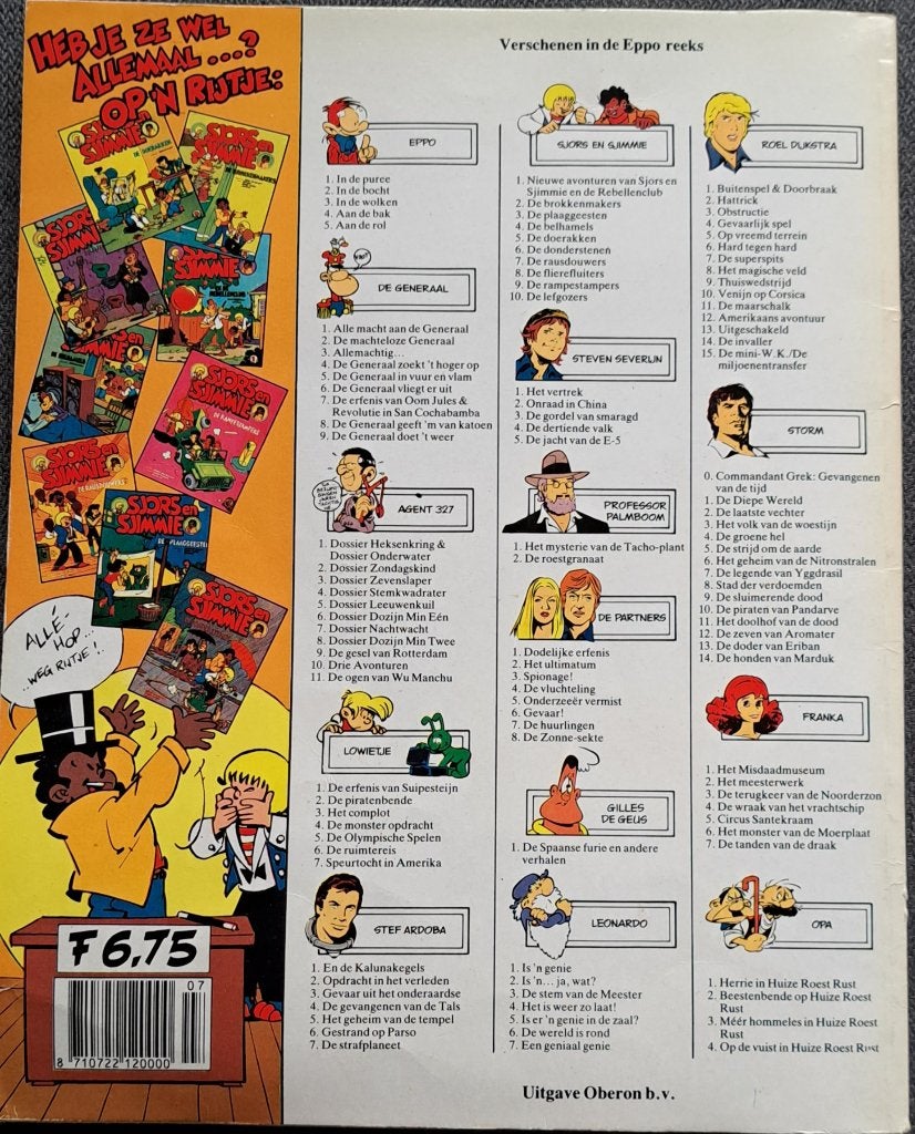 Sjors en Sjimmie nr.7. De Rausdouwers, Eén stripboek, Ophalen of Verzenden, Gelezen