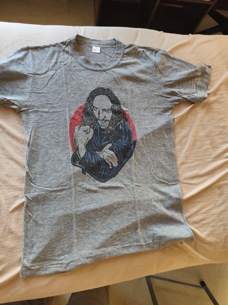T-Shirt Jethro Tull - Too Old To Rock & Roll, Maat 52/54 (L), Onbekend, Ophalen of Verzenden, Grijs