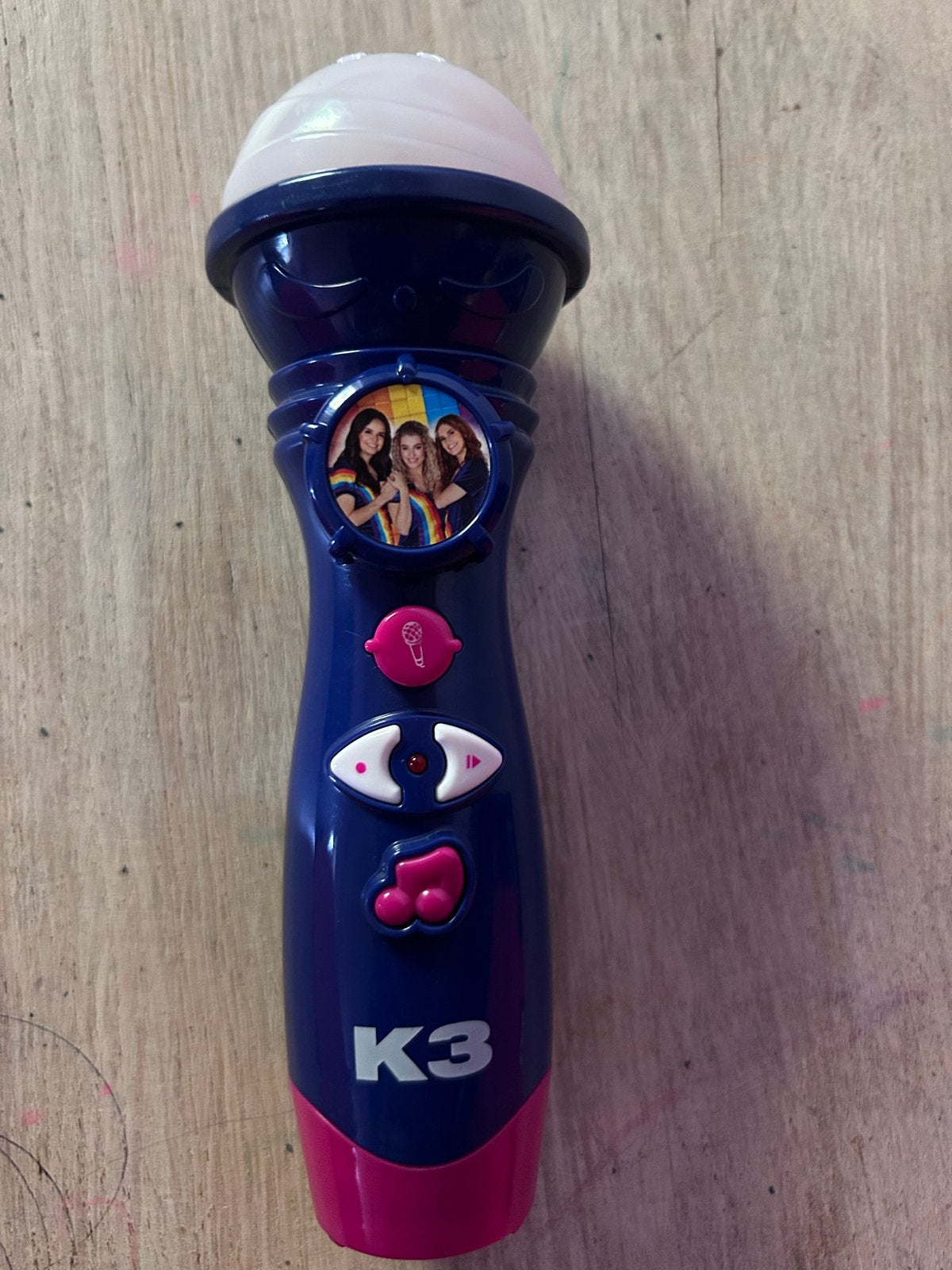 K3 Microfoon - Zing mee met je favoriete meiden!, Ophalen of Verzenden, Gebruikt, Jongen of Meisje