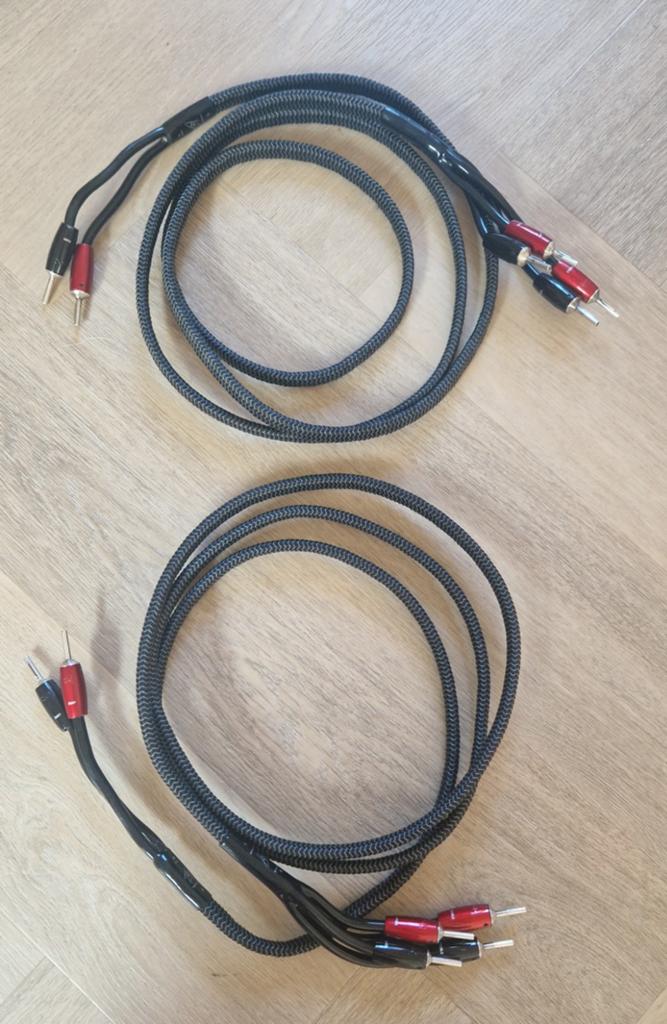 Audioquest Rocket 44 Single Biwire Luidsprekerkabel 2,5m, Ophalen of Verzenden, 2 tot 5 meter, Luidsprekerkabel