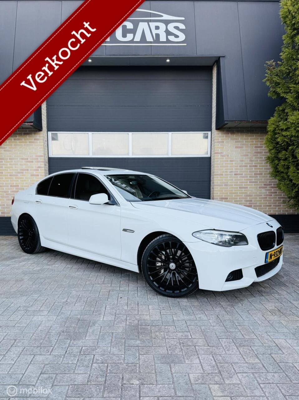 BMW 5-serie 535i Executive| M Pakket|Apple Car Play|Breyton, Euro 5, Achterwielaandrijving, Gebruikt, Wit