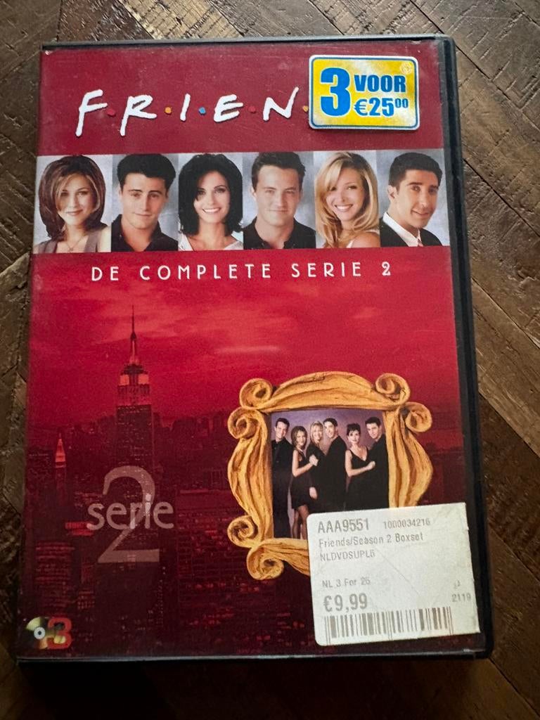 Friends complete serie 2, Alle leeftijden, Ophalen, Zo goed als nieuw, Komedie