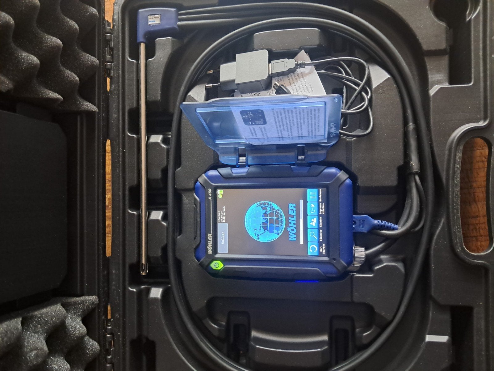 Wöhler A 450 L Rookgasanalyseapparaat - Zo goed als nieuw, Ophalen of Verzenden