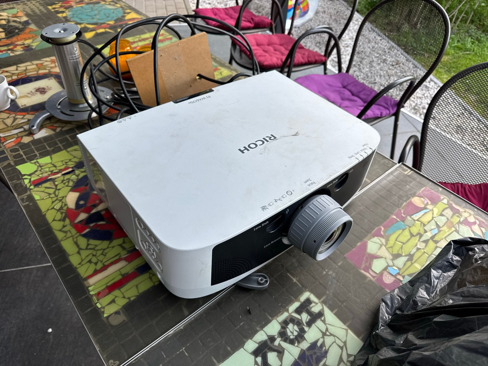 Ricoh PJ WX6170N Beamer - Full HD Projector, Ophalen of Verzenden, Gebruikt, DLP, Full HD (1080)