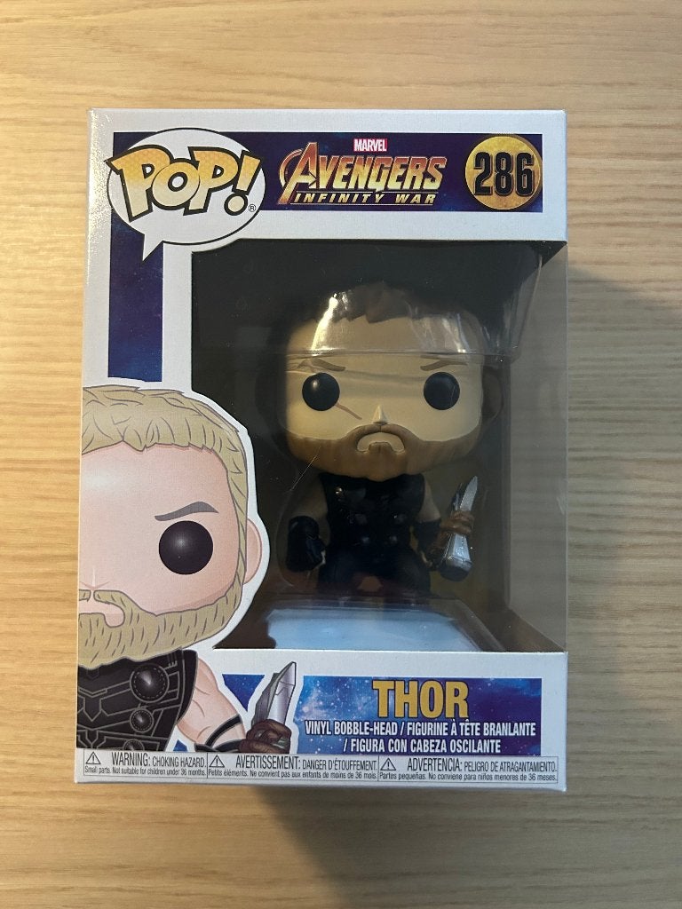 Funko Pop: Thor Avengers Infinity War#286, Ophalen of Verzenden, Nieuw