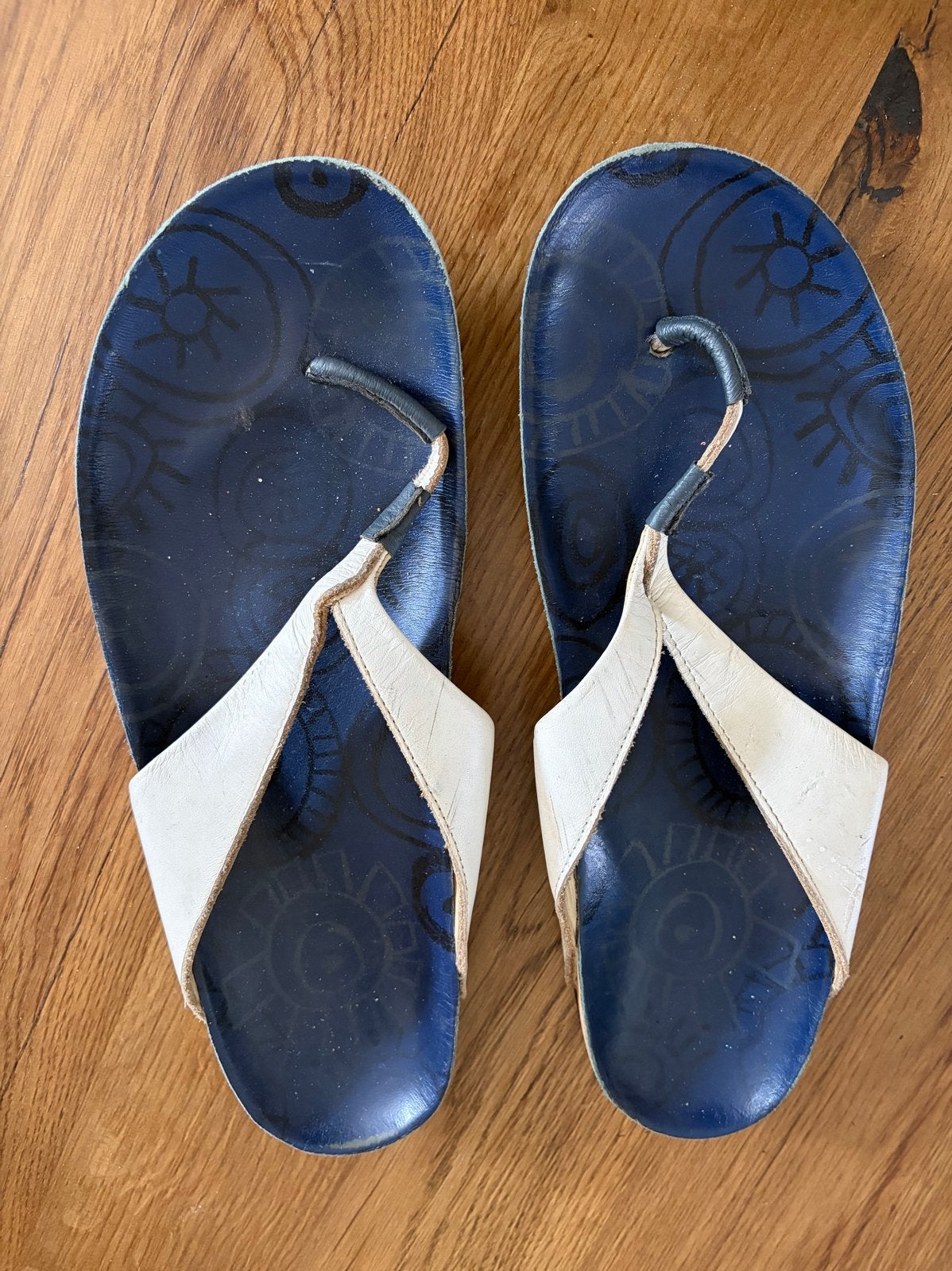 Plakkies Slippers - Comfortabel en Stijlvol, Ophalen of Verzenden, Gedragen, Blauw, Slippers