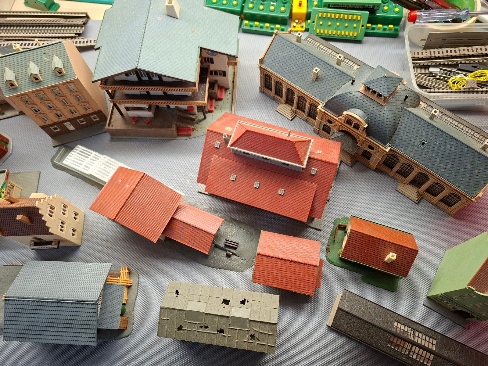 Diverse modelspoor gebouwen en accessoires, Overige merken, Gebruikt, Gelijkstroom of Wisselstroom, Brug, Tunnel of Gebouw