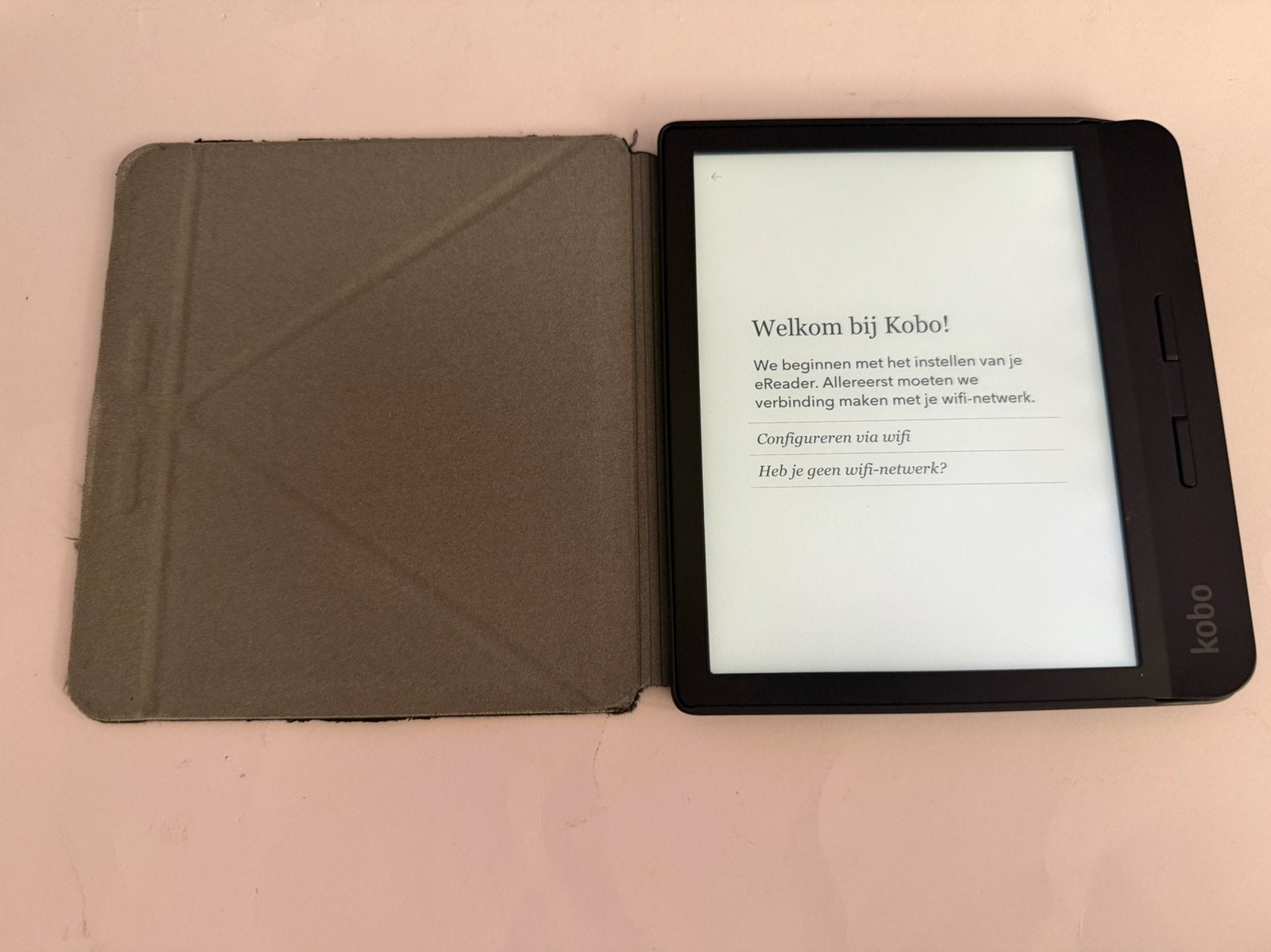 Kobo Libra H2O – nette staat met sleepcover, Computers en Software, E-readers, Kobo, Kobo, Zo goed als nieuw, 7 inch