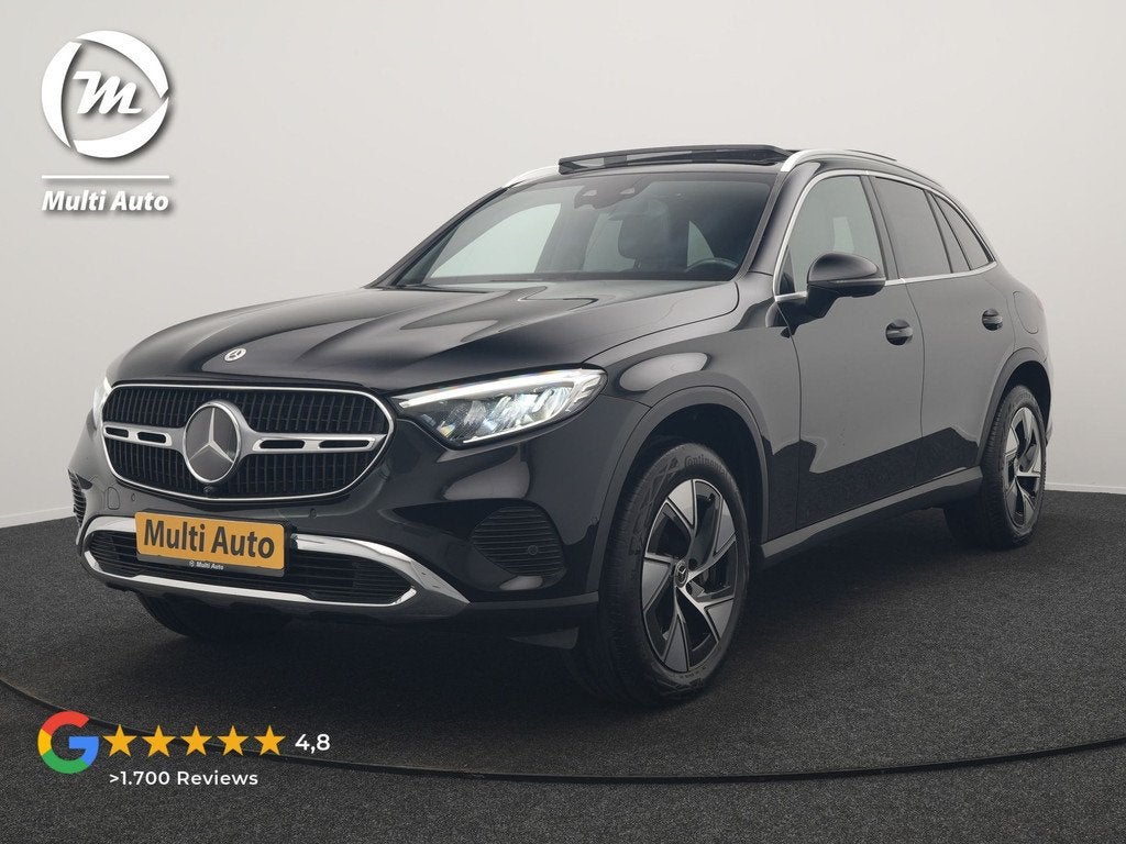 Mercedes-Benz GLC 300e 4MATIC Avantgarde PHEV 313pk Dealer O, Automaat, Gebruikt, Zwart, Zwart