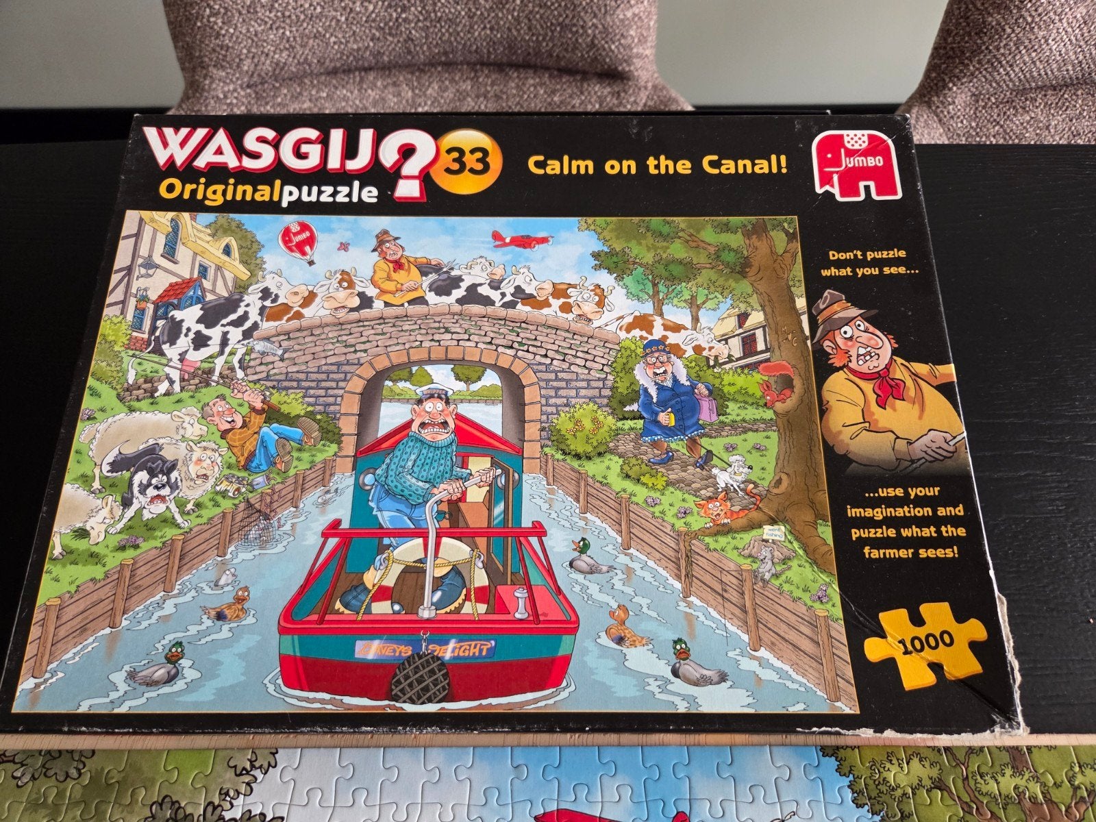 Wasgij orginal 33, Ophalen of Verzenden, 500 t/m 1500 stukjes, Zo goed als nieuw