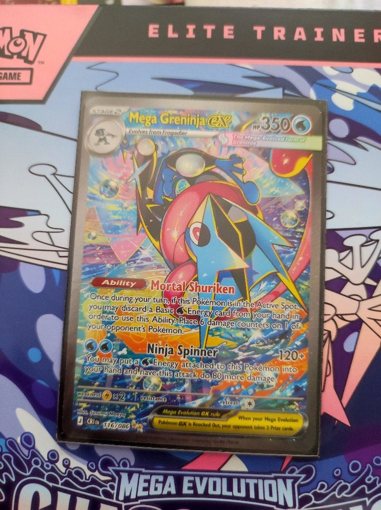 Mega greninja, Ophalen, Zo goed als nieuw, Losse kaart