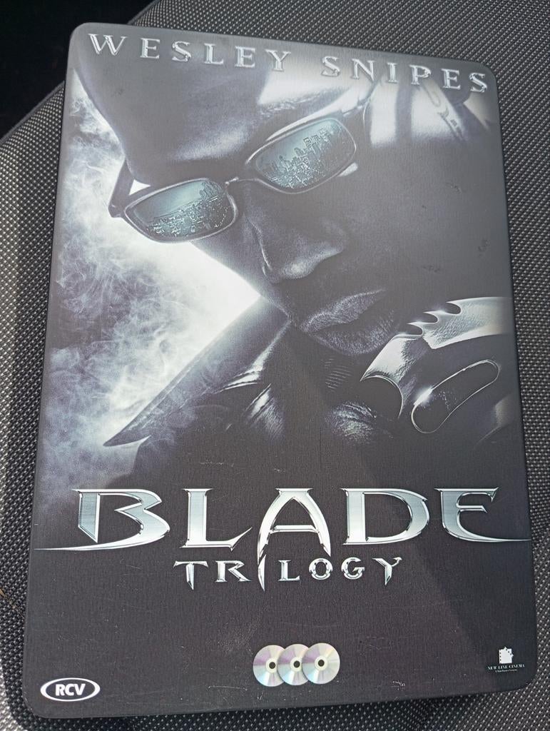Blade Trilogie metal DVD Boxset - Wesley Snipes, Cd's en Dvd's, Gebruikt, Vanaf 16 jaar, Boxset, Actiethriller