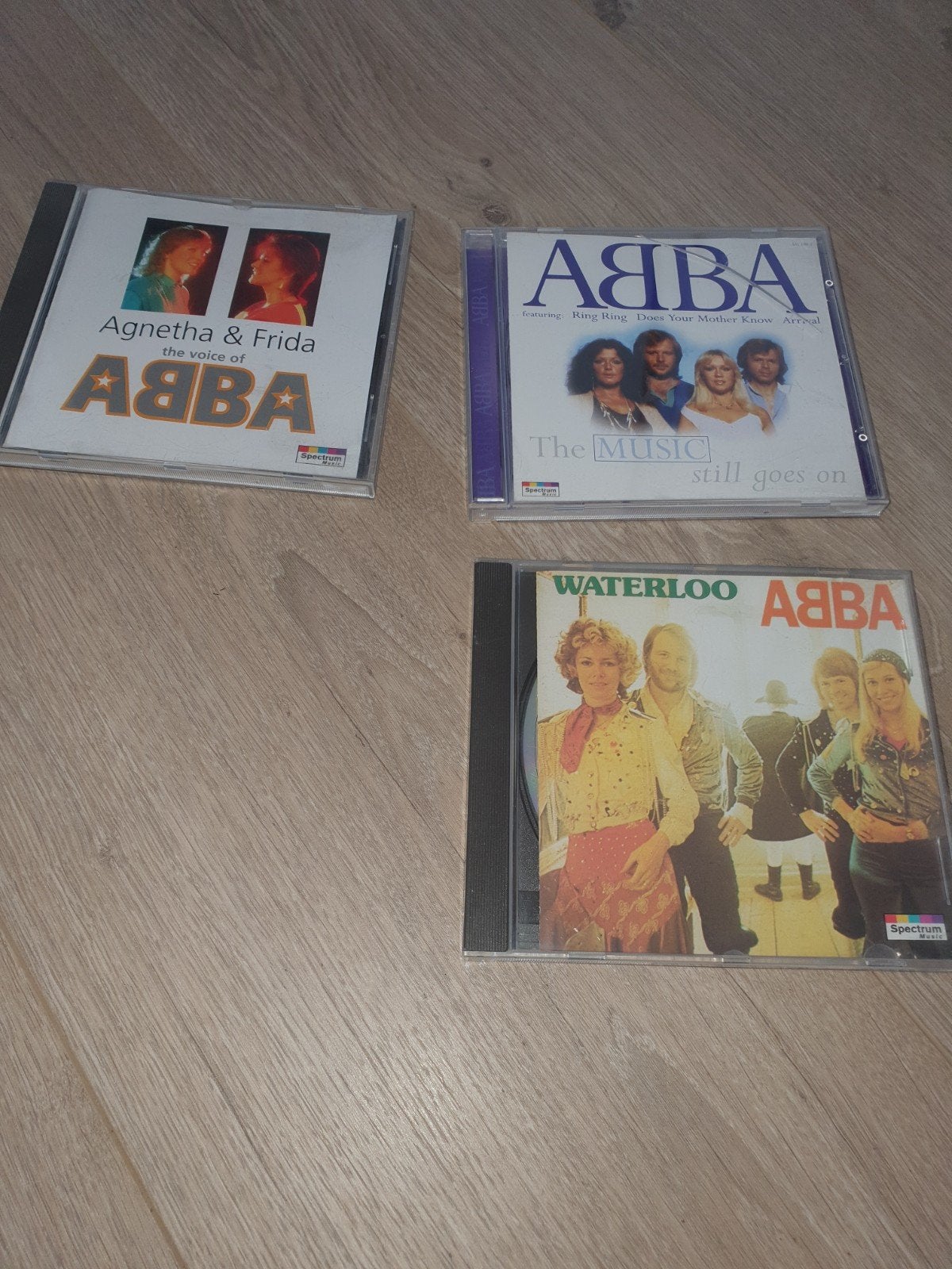ABBA CD collectie: Agnetha & Frida, The Music, Waterloo, Gebruikt, Pop, Ophalen of Verzenden, Inclusief doosje