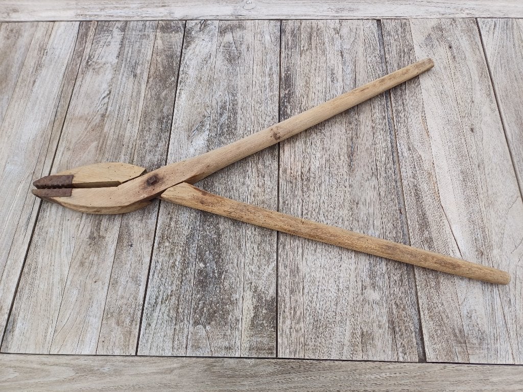 Antiek houten disteltrekker zeer decoratieve, Ophalen