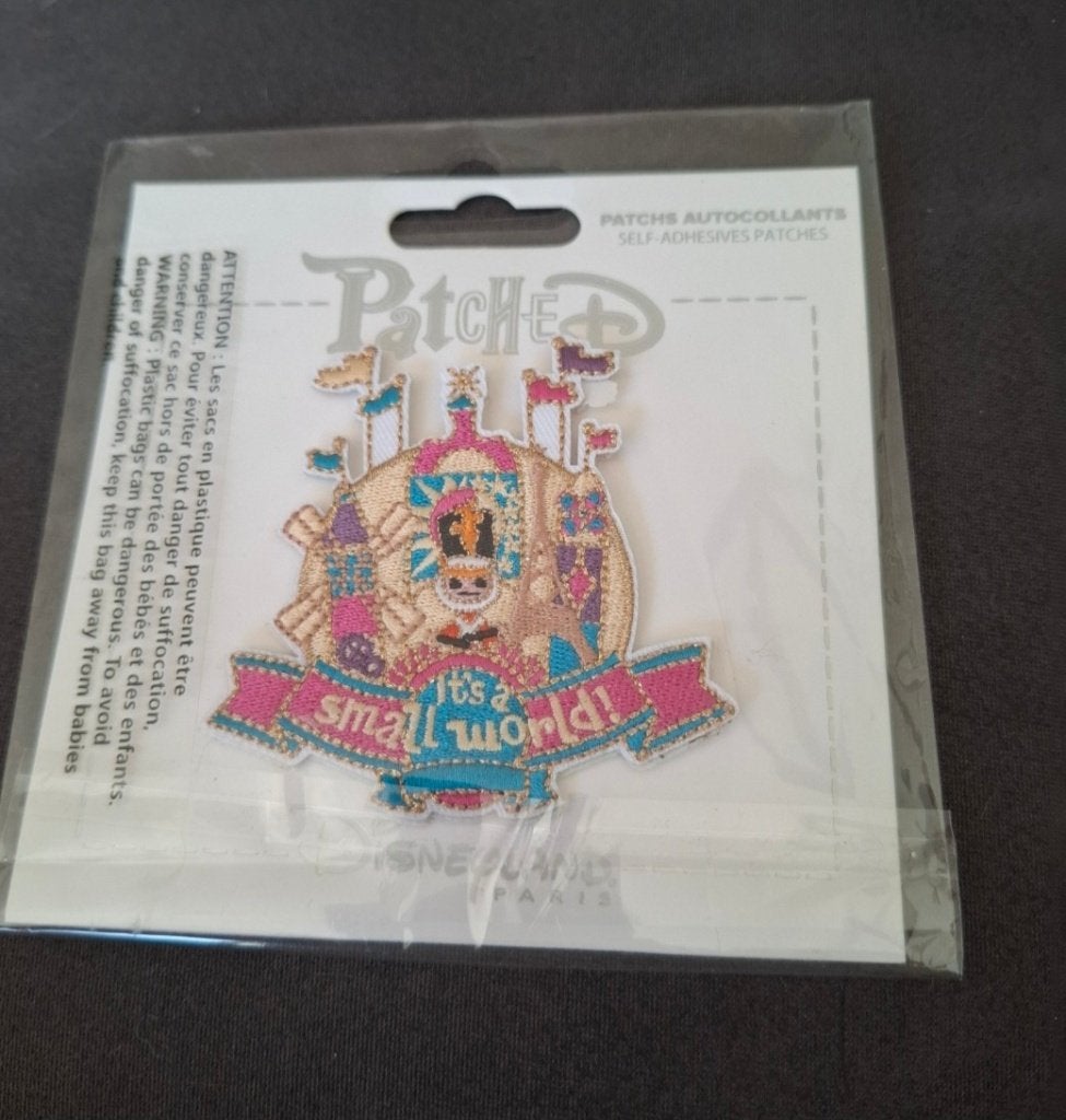 Strijkpatch Disneyland Parijs, Ophalen, Overige figuren, Nieuw, Overige typen