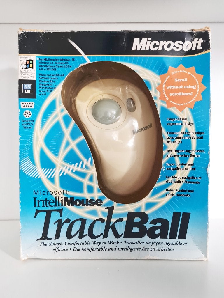 Microsoft IntelliMouse TrackBall in box, Ophalen of Verzenden, Microsoft