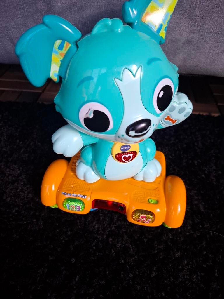 VTech Pak me dan Puppy - Interactief hondje op hoverboard, Ophalen of Verzenden, Gebruikt, Overige typen, Met licht