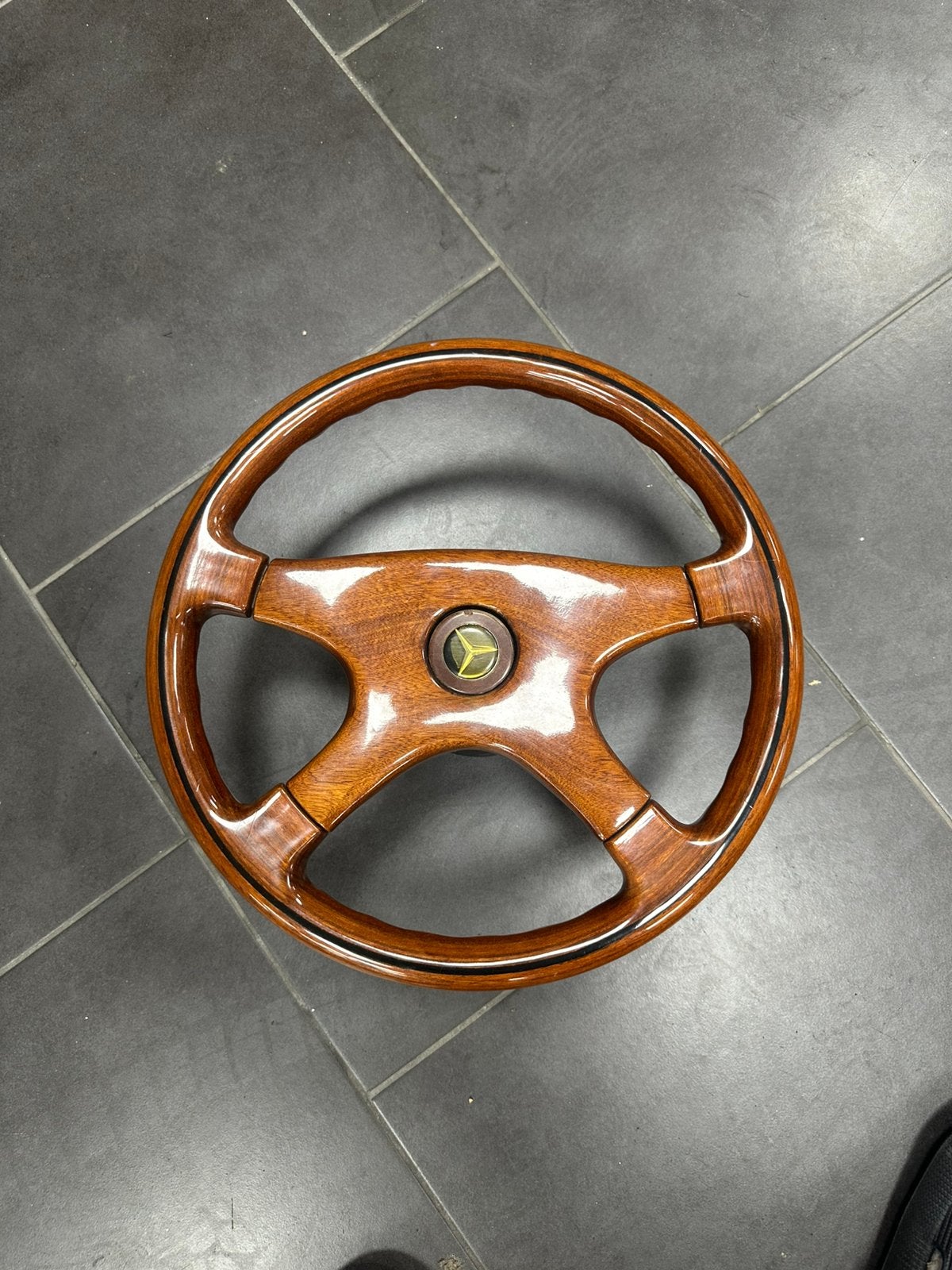 Mercedes-Benz Oldtimer Houten Stuur W123 W124 W201 W202 W126, Auto-onderdelen, Besturing, Ophalen of Verzenden, Nieuw, Mercedes-Benz