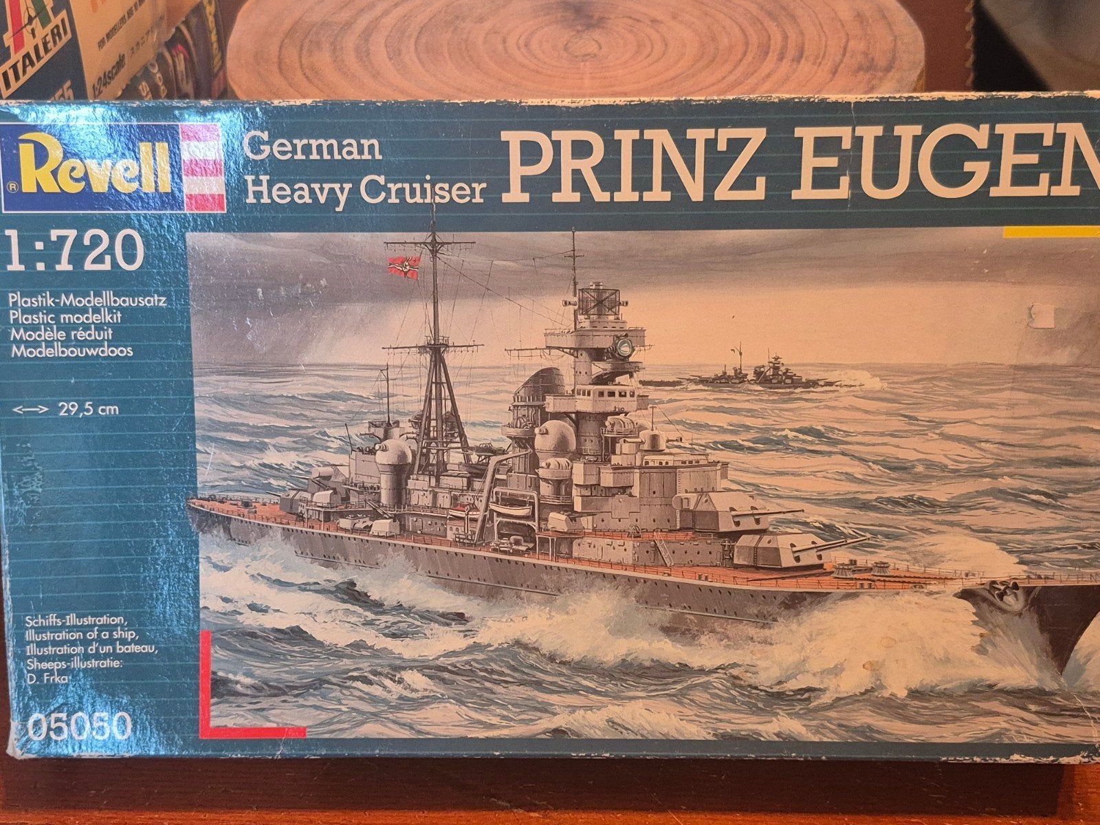 Revell German Heavy Cruiser Prinz Eugen 1:720 Modelbouw, Hobby en Vrije tijd, Modelbouw | Boten en Schepen, Nieuw, 1:50 tot 1:200
