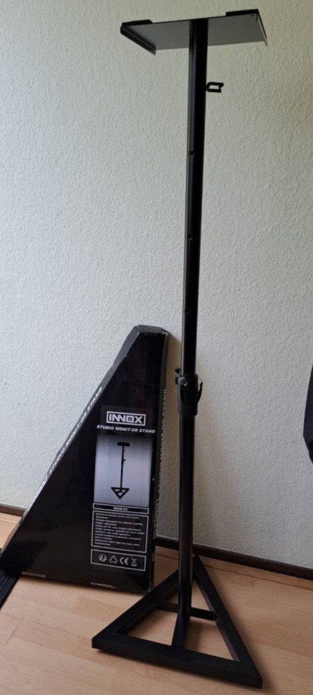 Nieuw: INNOX MON-01 studio monitor- of box standaard, Ophalen of Verzenden, Nieuw, Instrumentstandaard, Speaker