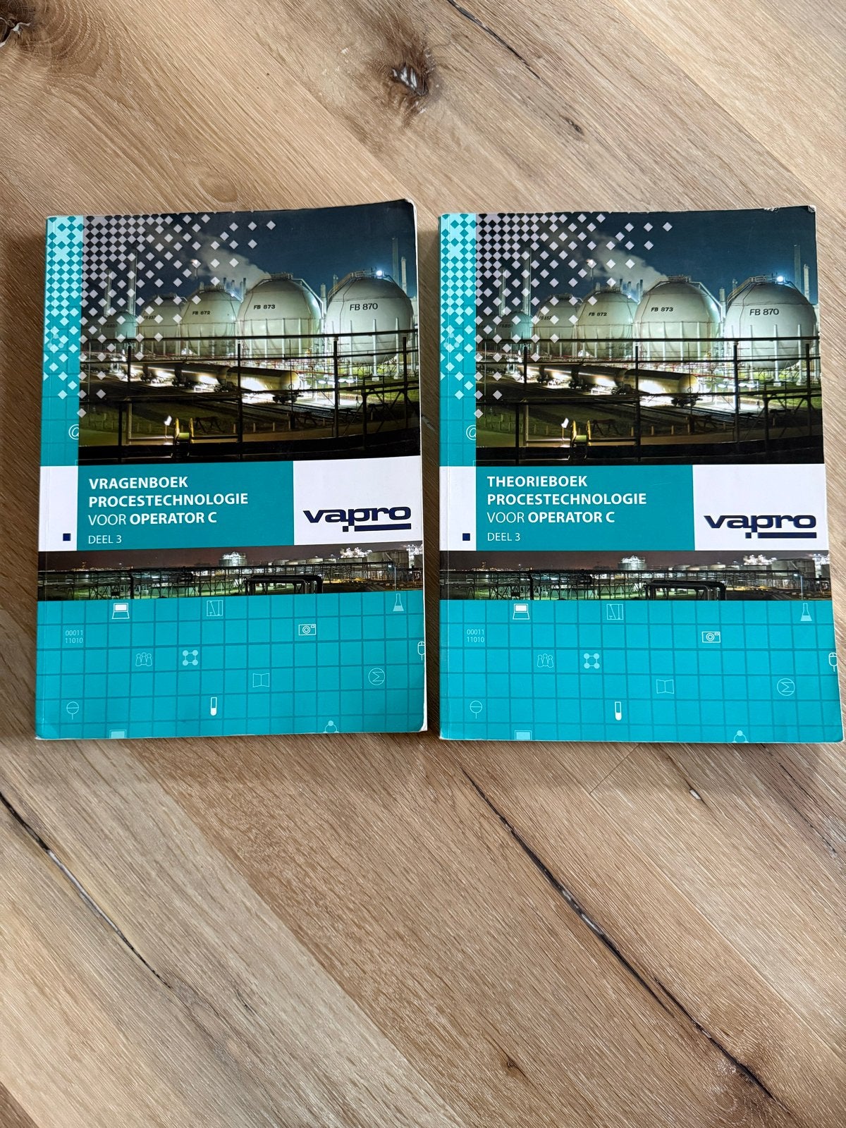 Vapro Processtechnologie Operator C - Deel 3 (Vragenboek & T, Boeken, Ophalen of Verzenden, Beta, Zo goed als nieuw, MBO