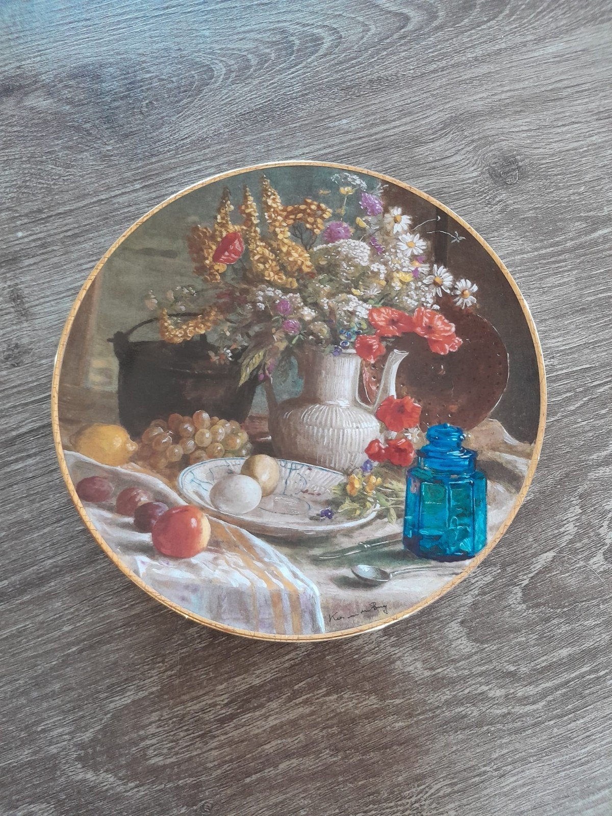 Mosa Wandbord "Ochtend Stilleven" van Kees van den Berg, Ophalen of Verzenden