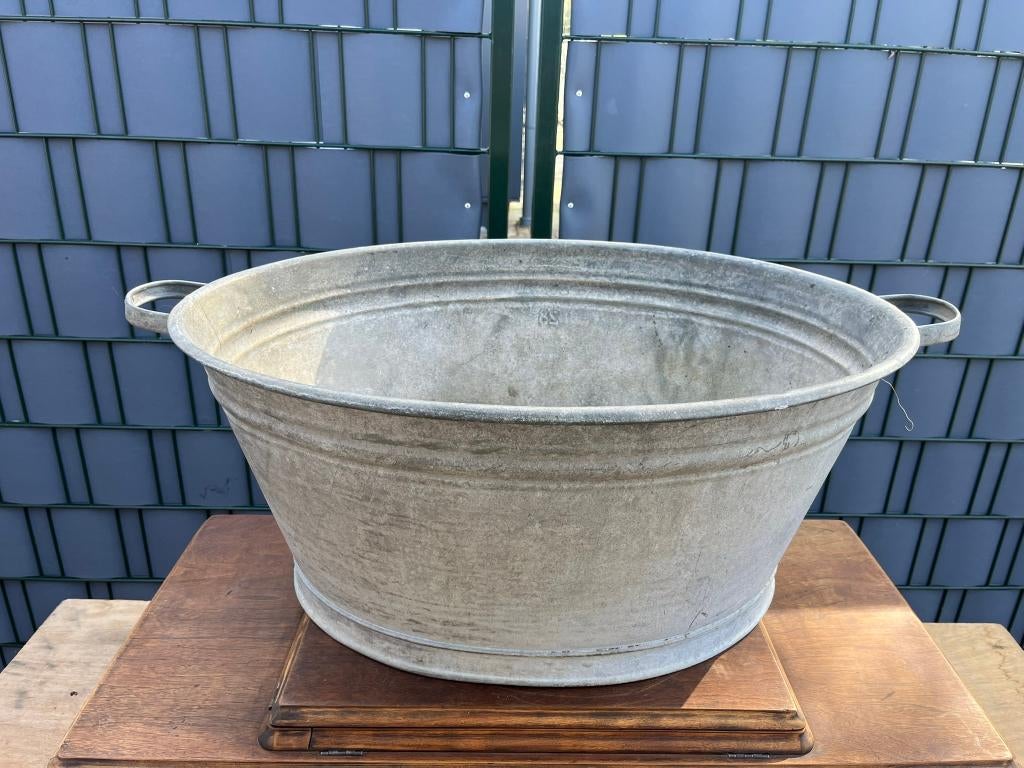 Grote wasteil, metaal verzinkt, Ophalen, Gebruikt, Minder dan 30 cm, Balkon