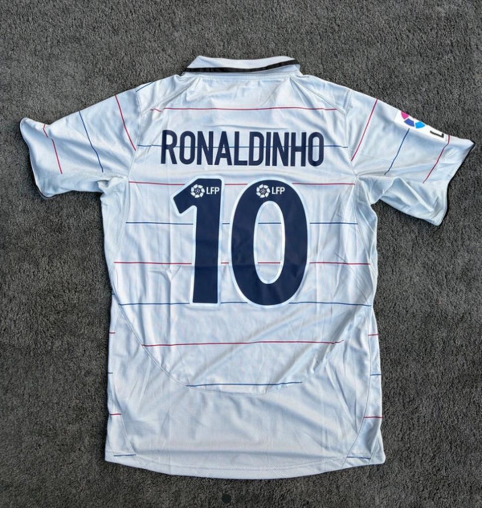Ronaldinho #10 // 2003-2004 FC Barcelona // Uitshirt maat L, Maat L, Ophalen of Verzenden, Nieuw, Shirt