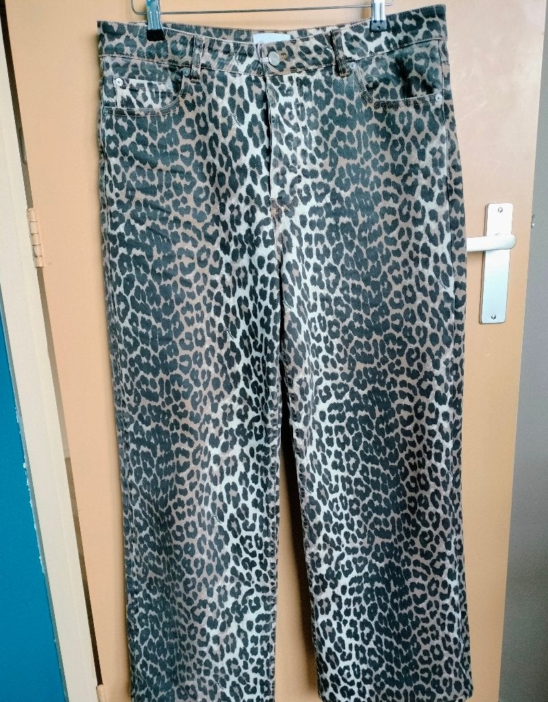 Pantalon Ganni, Overige kleuren, Ganni, Maat 42/44 (L), Ophalen of Verzenden